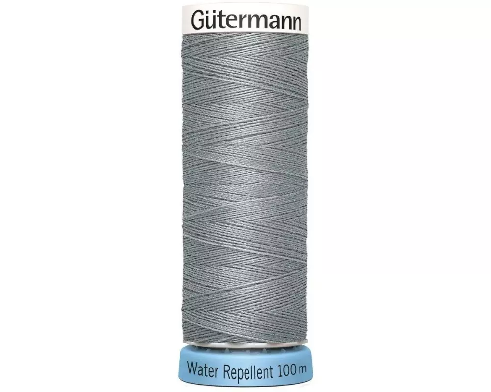 Gütermann Näh- und Stickgarn Water Repellent 1 Stück, Grau