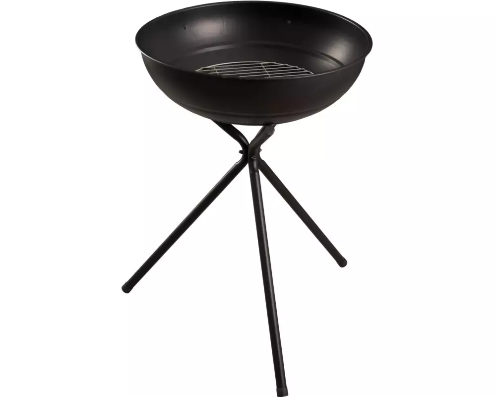 Dangrill Feuerschale mit Ständer, Ø 57 cm, Schwarz