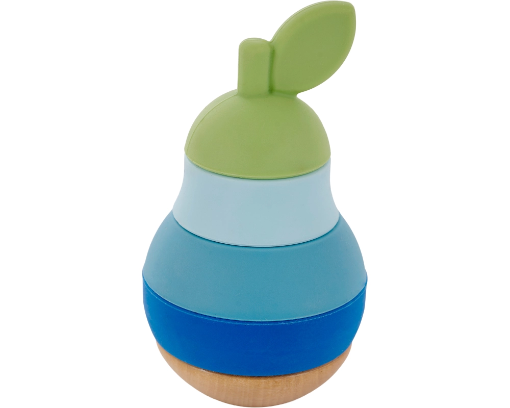 JABADABADO Stapelturm Birne 11cm W7317 Silikon