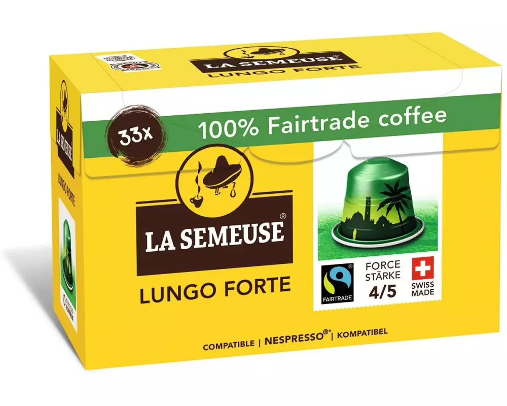 La Semeuse Kaffeekapseln Lungo Forte 33 Stück