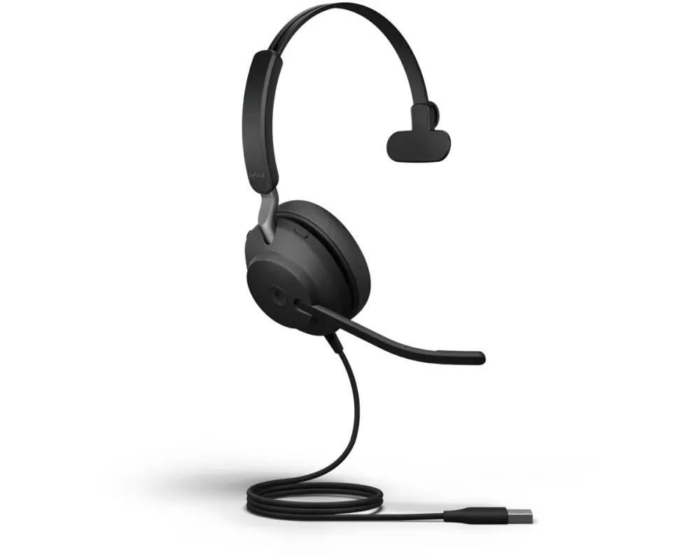 Jabra Headset Evolve2 40 SE Mono MS Schwarz, USB-A