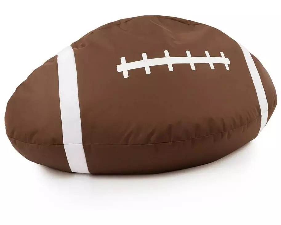 Lumaland Sitzsack Football 300 L, Braun