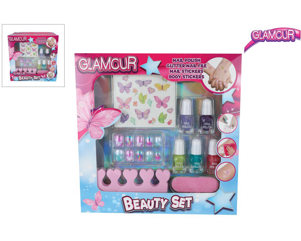 ROOST Manikür-Set 640126 Glamour