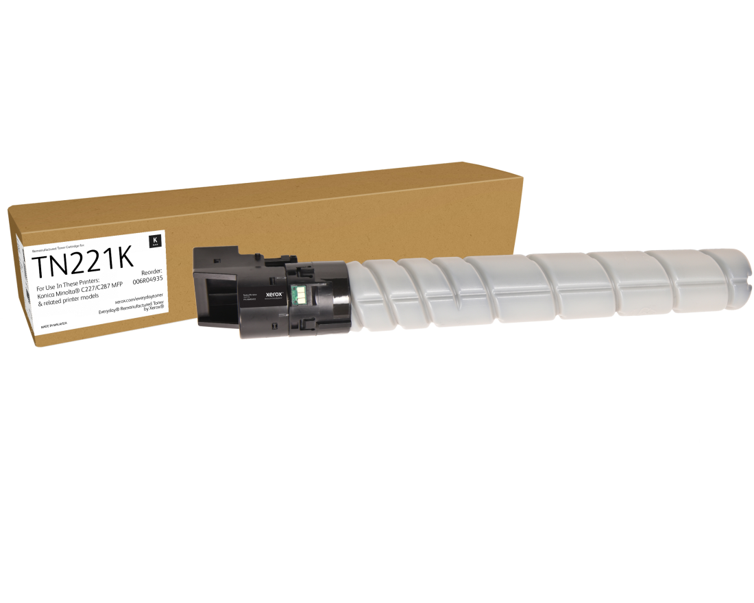 Everyday™ Schwarz wiederaufbereiteter Toner von Xerox, kompatibel mit Konica Minolta A8K3130 (A8K3130), Standardkapazität