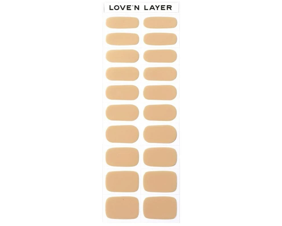 LoveNLayer Solid Desert Tan Beige, Braun, Glossy