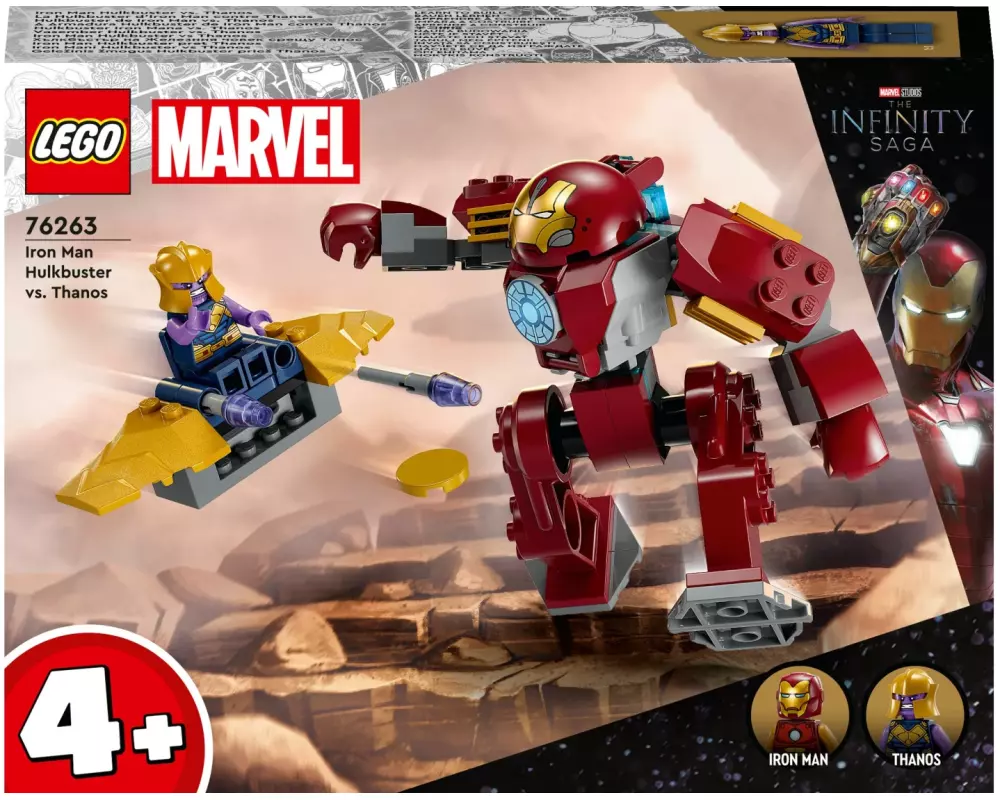 LEGO® Marvel Iron Man Hulkbuster vs. Thanos 76263