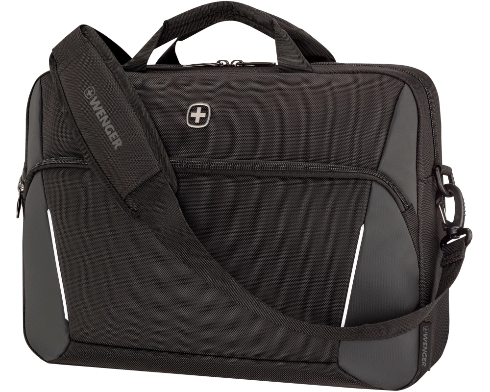 WENGER Laptop Briefcase 16inch 653299 XE Compact Brief Black