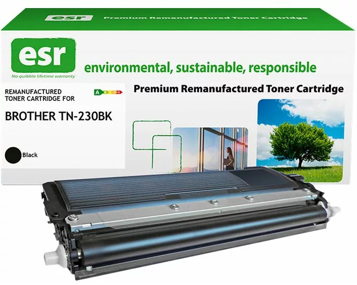 ESR Toner cartridge compatible with Brother TN-230BK black remanufactured 2.200 pages