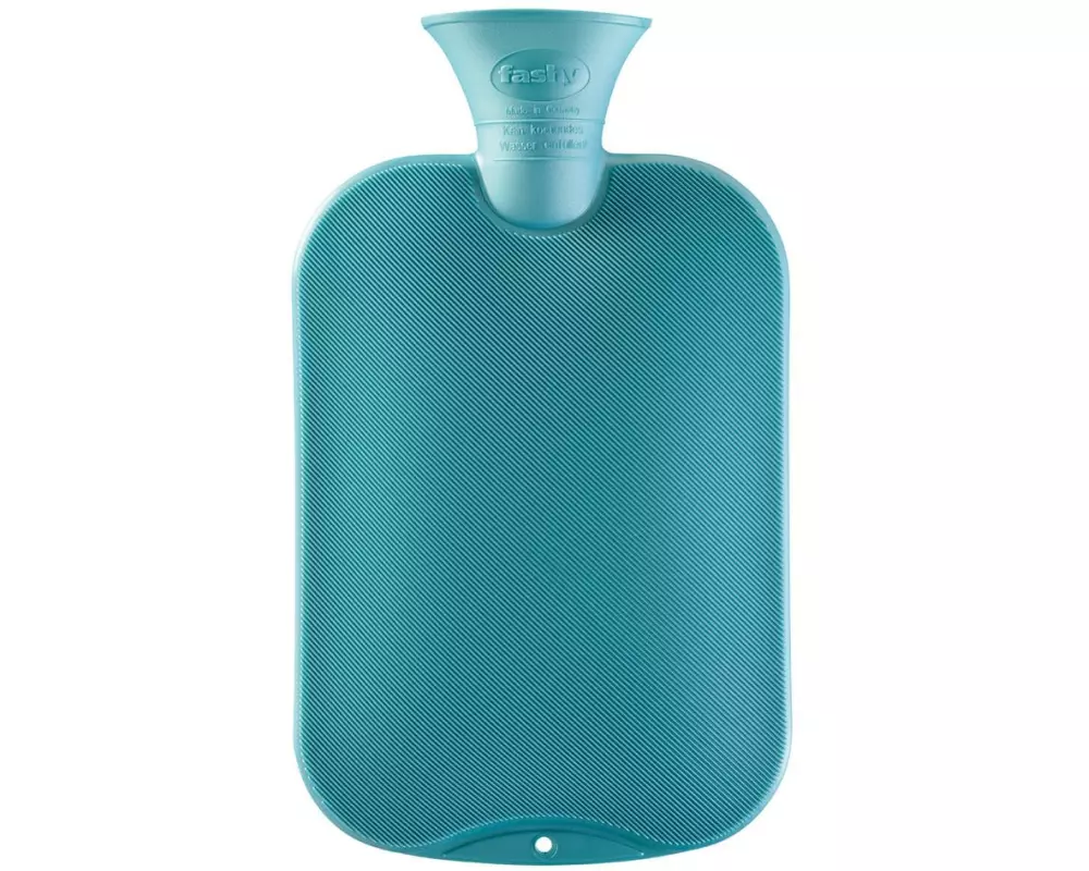 Fashy Bettflasche Halblamelle Steinblau, 2 l
