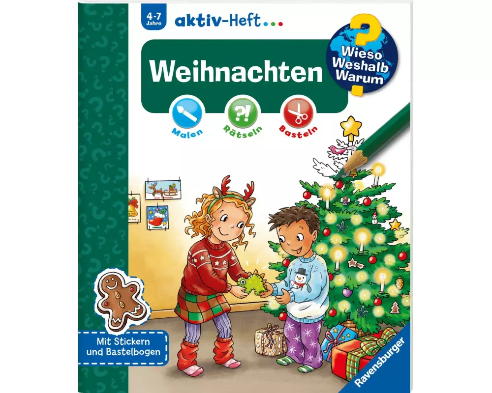 Ravensburger WWW aktiv-Heft Weihnachten