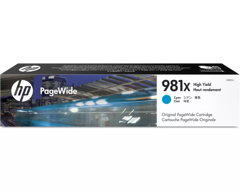 HP Tinte Nr. 981X (L0R09A) Cyan