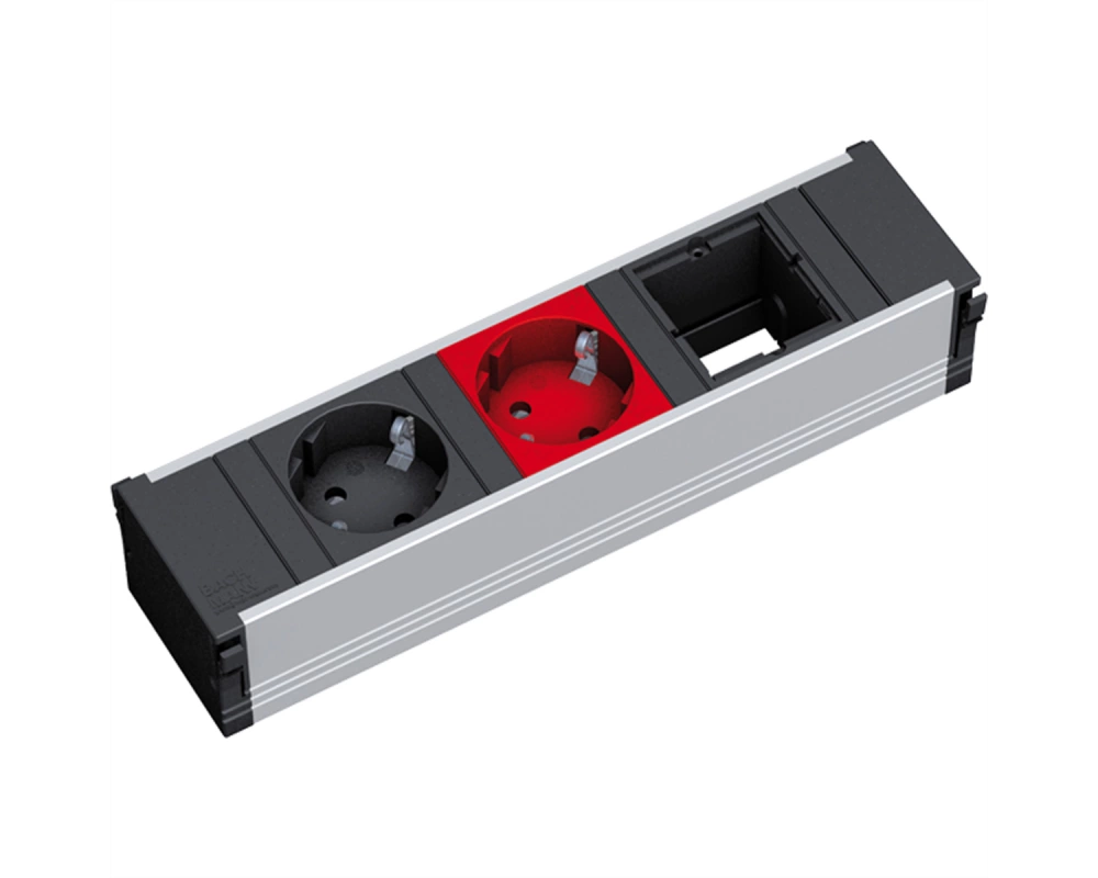 BACHMANN CONI 1xCEE7/3 sw 1xCEE7/3 rot, 1xCustom 2xIN GST18 Schwarz GST18 Rot