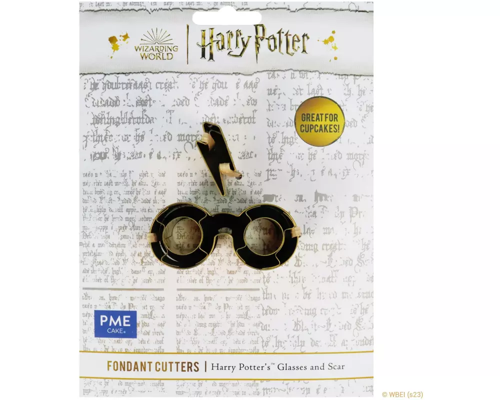 PME Guetzli-Ausstecher Brille und Blitz Harry Potter, klein
