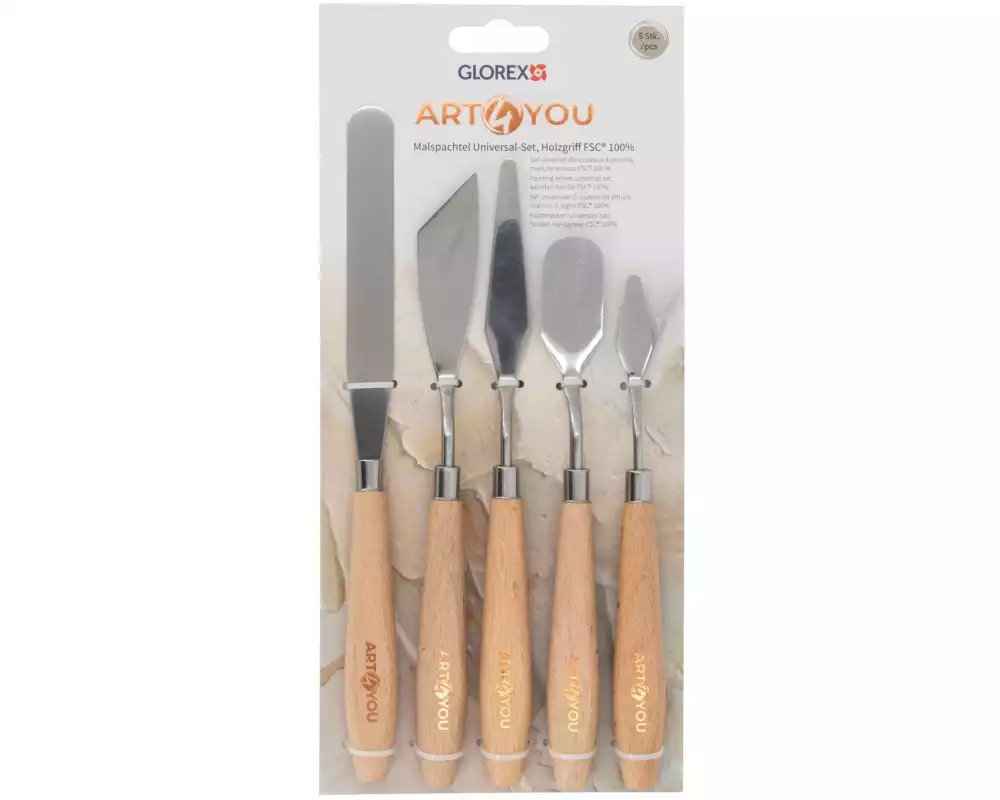 Glorex Glorex Malspachtel-Set 5 Stück