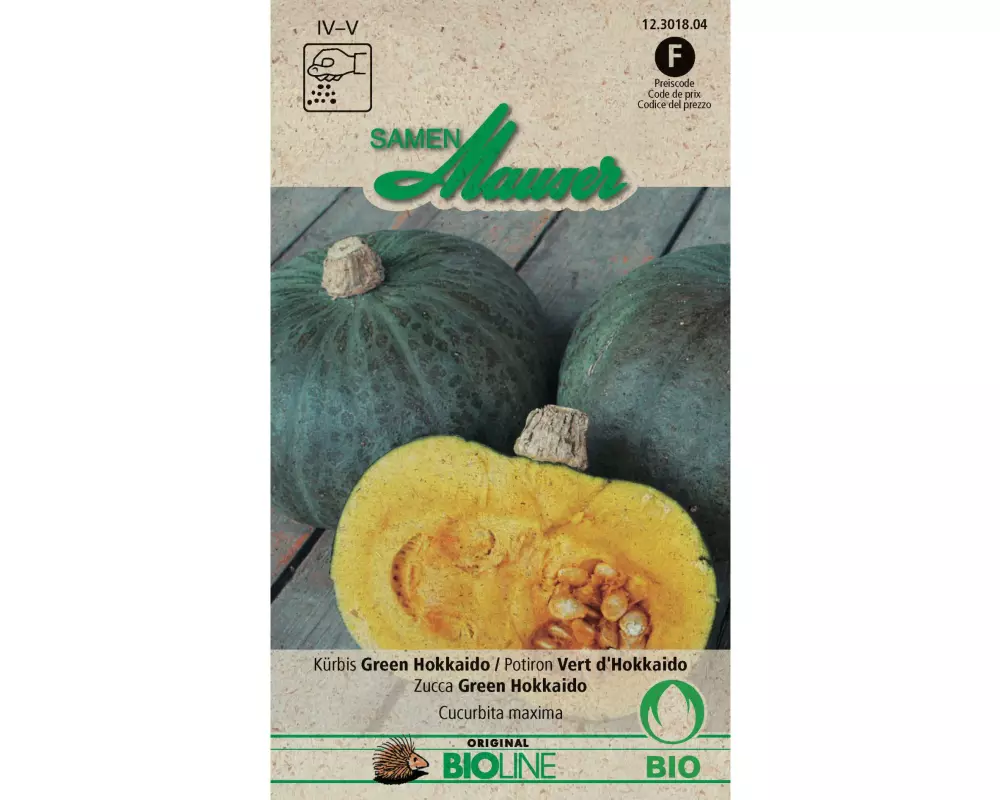 Samen Mauser Samen Kürbis Green Hokkaido