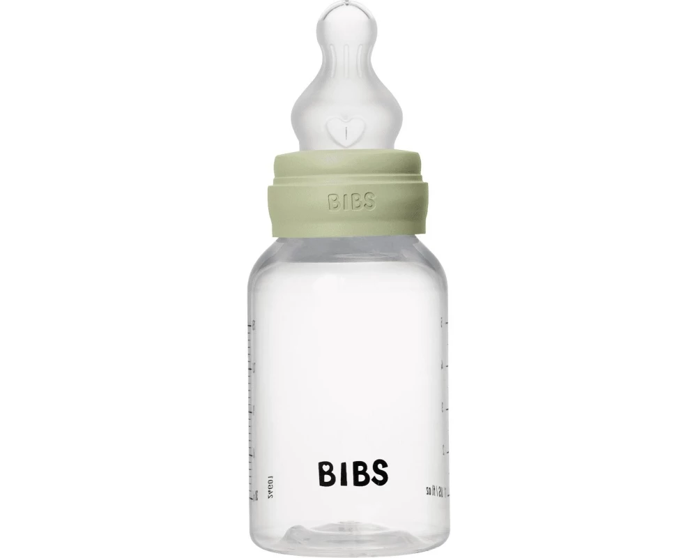 Bibs Baby Bottle Anti Colic Silicone Slow Flow Sage 150 ml