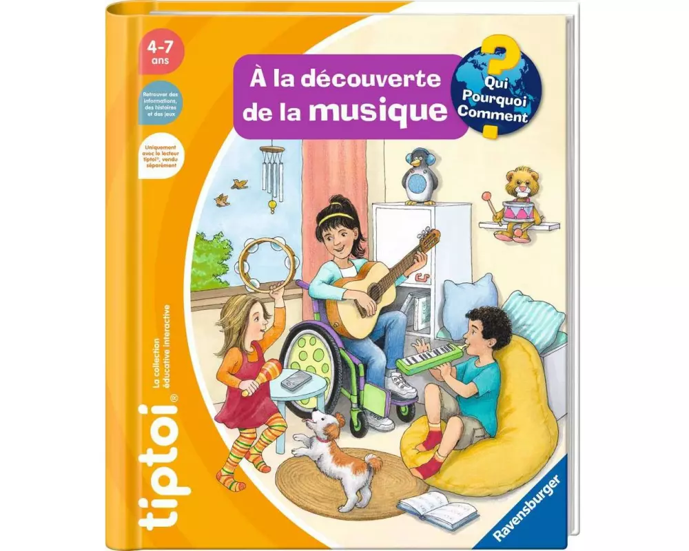tiptoi Lernbuch Découverte la musique -FR-