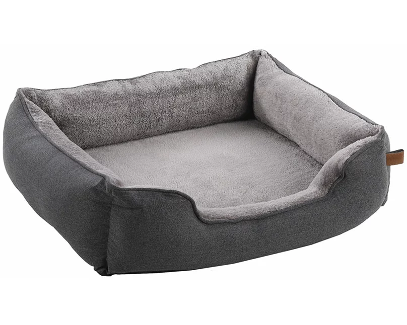 Flamingo Korb Carlota grau M