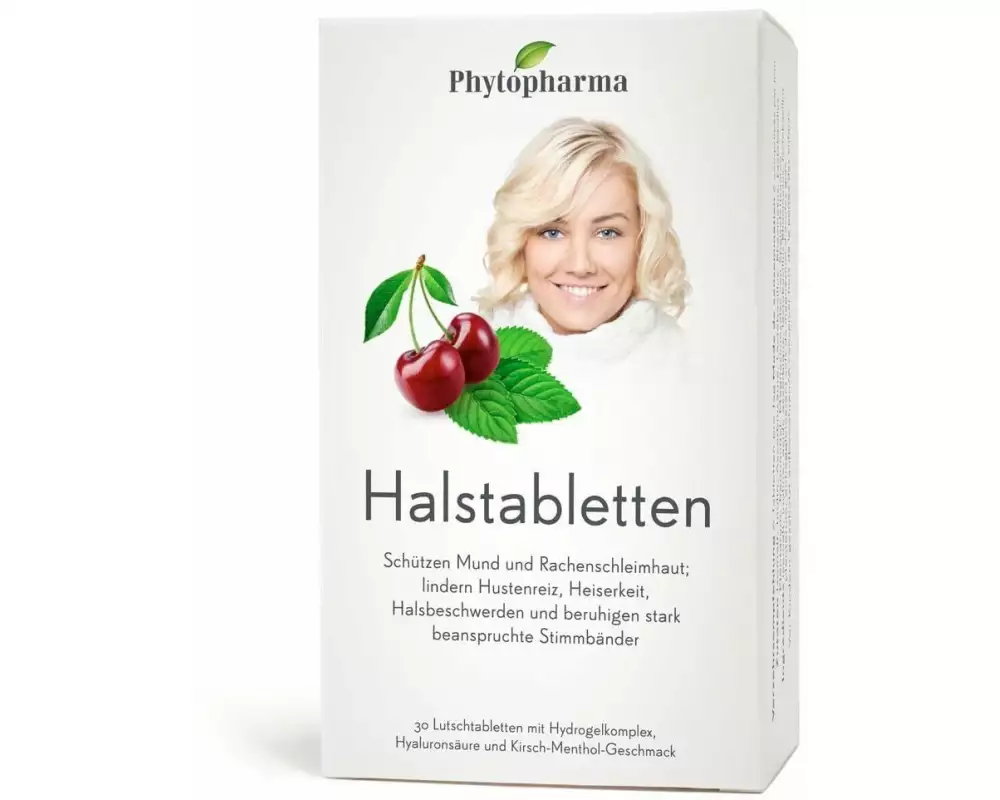 Phytopharma Halstabletten Kirsch-Menthol 30 Stück