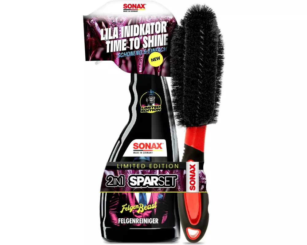 Sonax Set Felgen Beast 500 ml mit Bürste 500 ml, mit Bürste