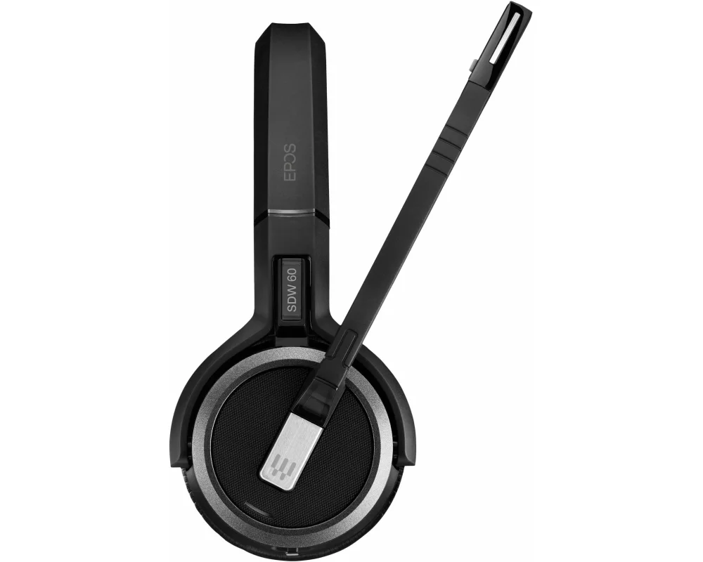 EPOS IMPACT SDW 5065 EU/UK/AUS Wireless DECT Office Headset, binaural, with base station for phone, mobile, & Skype for Business