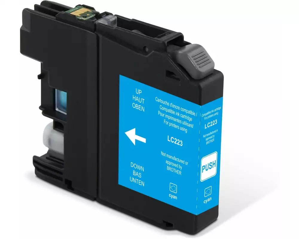 Generic Ink Tinte Brother LC223C Cyan