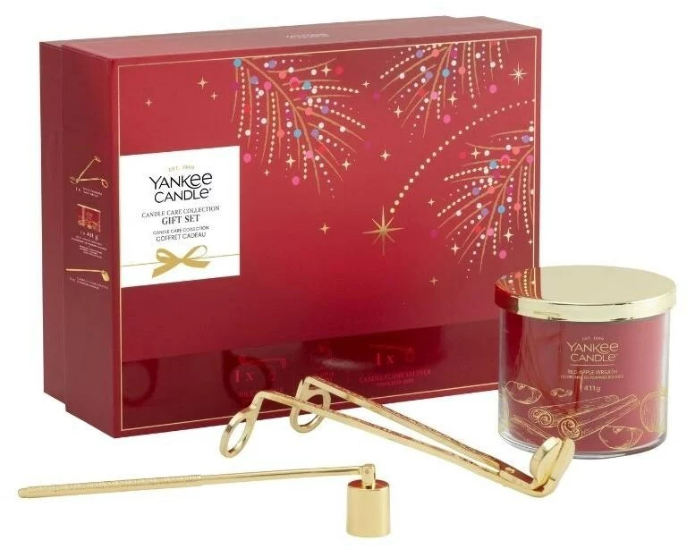 Yankee Candle Signature Geschenkset Christmas Moments, Candle Care