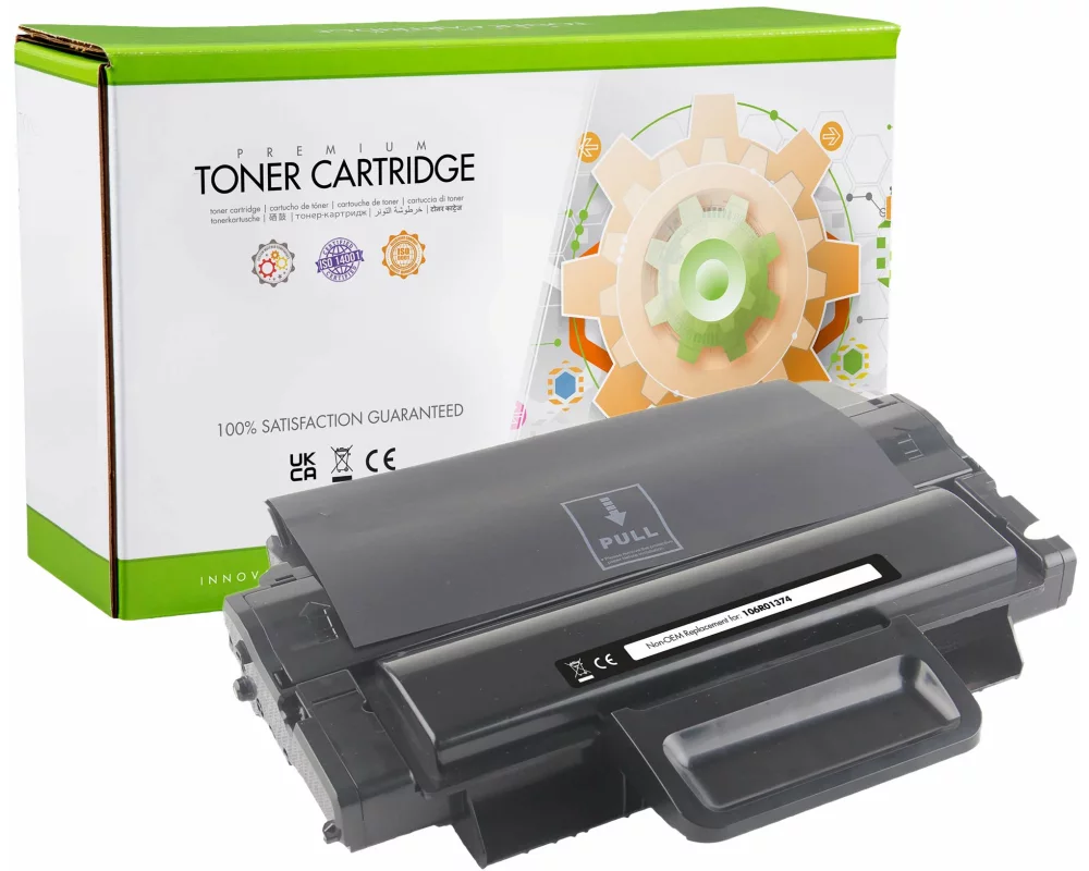 STATIC Toner cartridge compatible with Xerox 106R01374 black compatible 5.000 pages