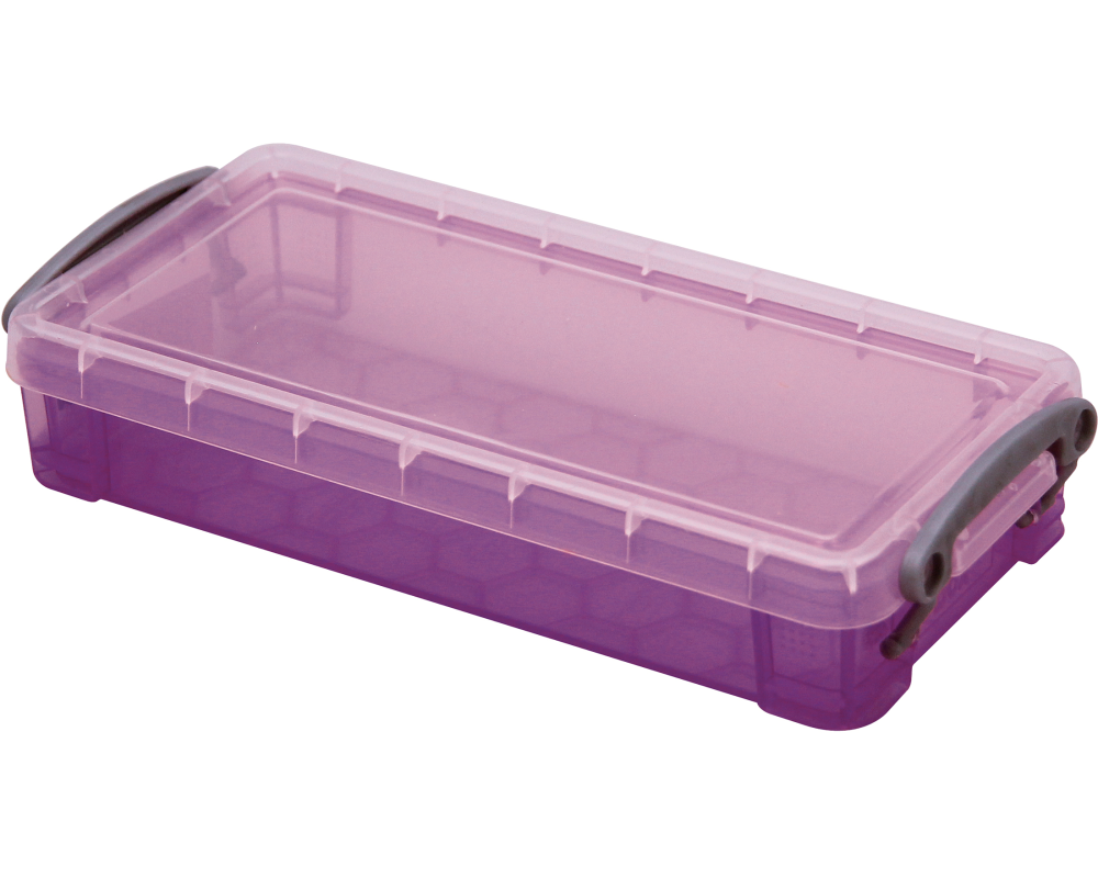USEFULBOX Kunststoffbox 0,55lt 68501608 transparent violett