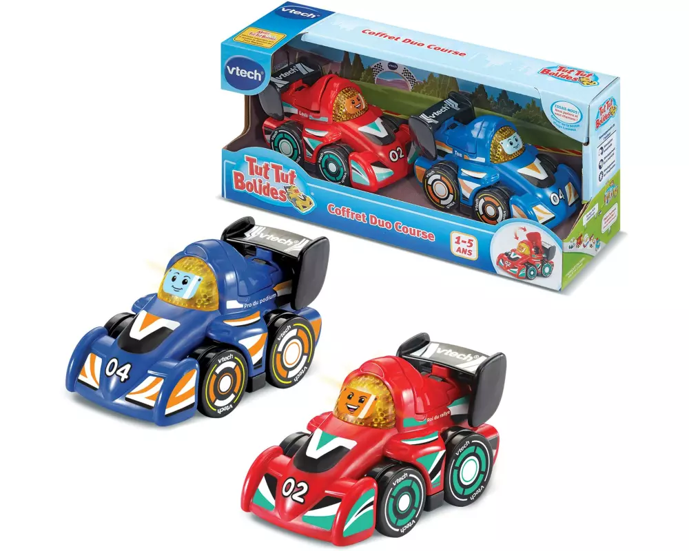 Vtech Tut Tut Bolides Coffret Duo -FR-