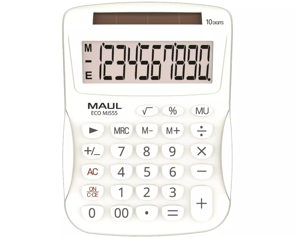 Maul Taschenrechner ECO MJ555 Weiss