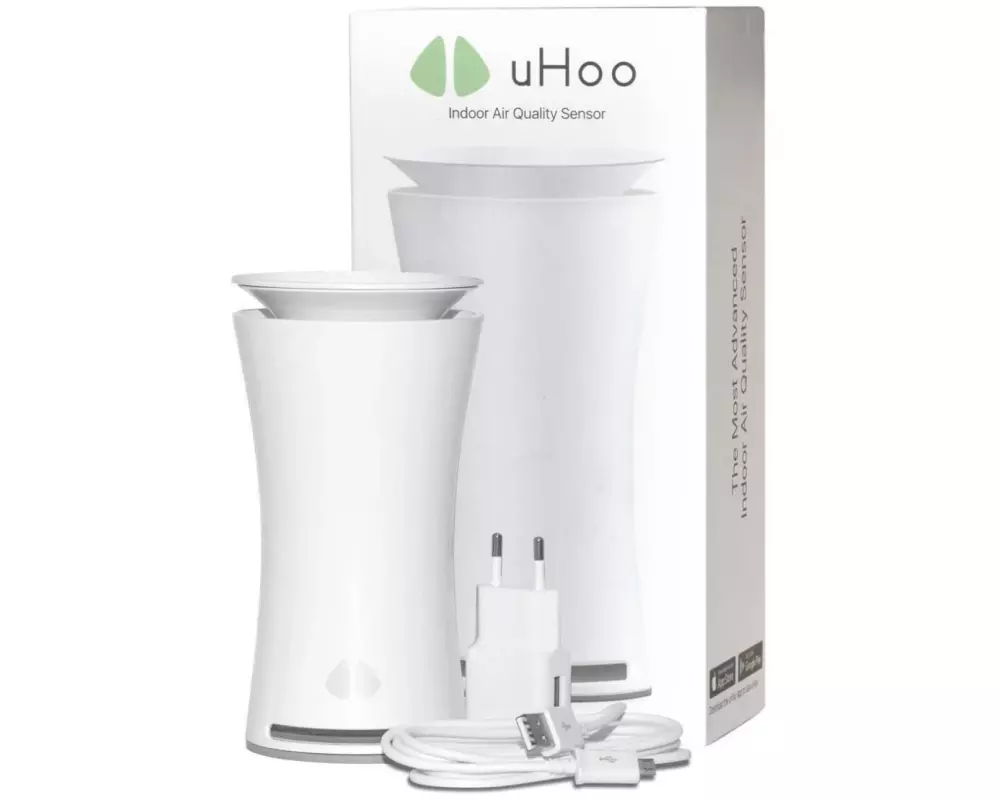 Uhoo WLAN-Luftgütesensor weiss