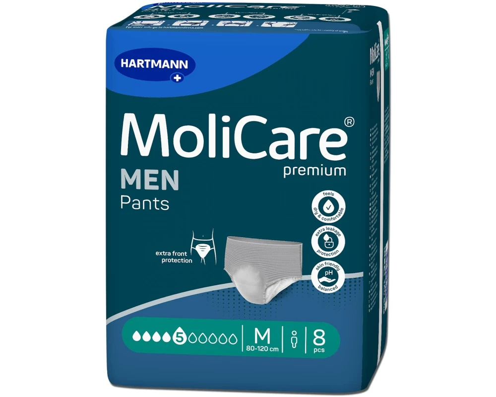 MoliCare Men Pants 5 Inkontinenz M, 8 Stück