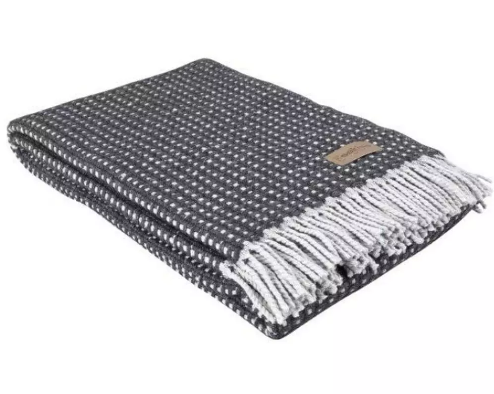 Eskimo Decke Vals Grau, 130 x 200 cm