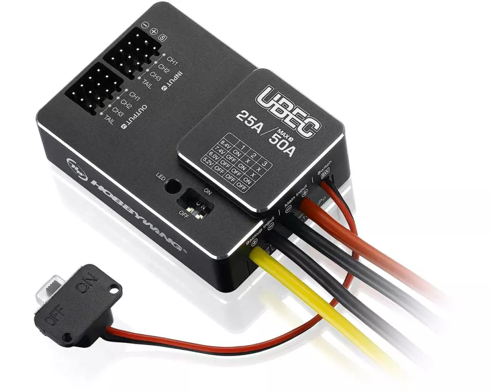 Hobbywing Stromversorgung UBEC, 25A, 3-18S
