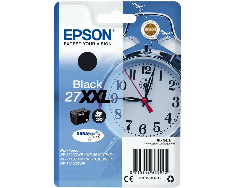 Epson Tinte C13T27914 Black