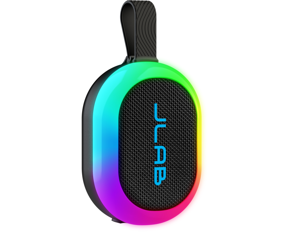 JLAB POP Party Portable Speaker IEUSBPOPRBLK123 Wireless, Black