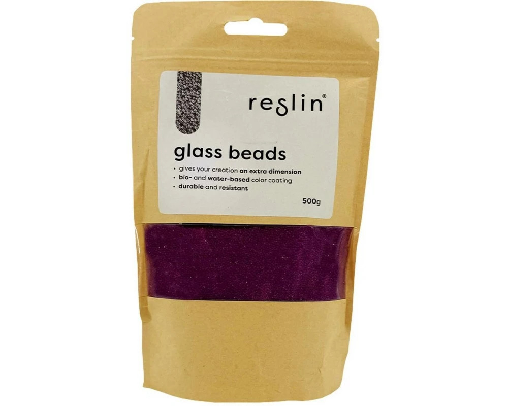 Reslin Glasperlen 500 g Lavendel