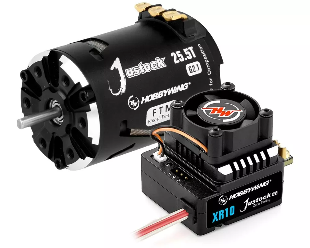 Hobbywing Brushless-Antriebsset Xerun Justock Combo G3S 25.5T, 1:10