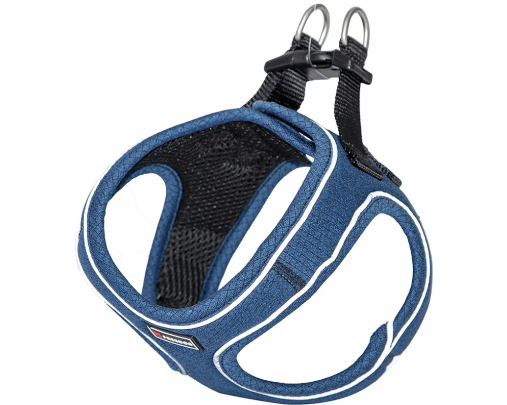 Freedog Geschirr Nylon Shiva blau L