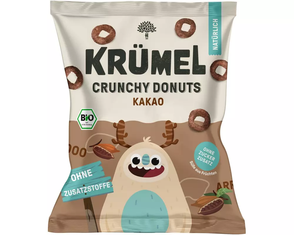 KRÜMEL Knabberspass Crunchy Donuts Kakao 20 g