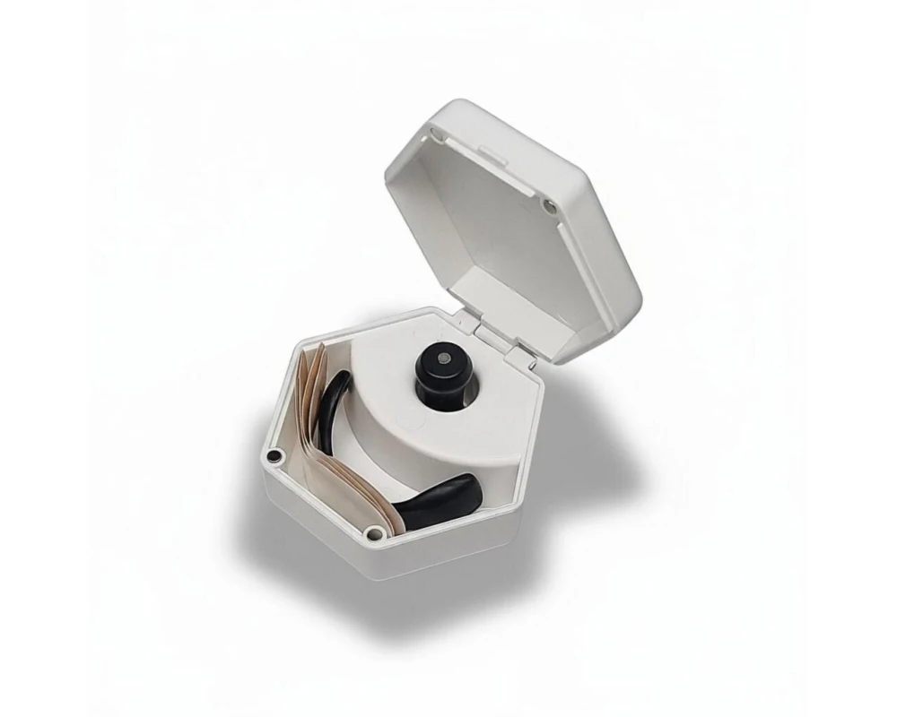 NightHaven Reiseetui für Nasenstrips, weiss 50g, 1 Stück