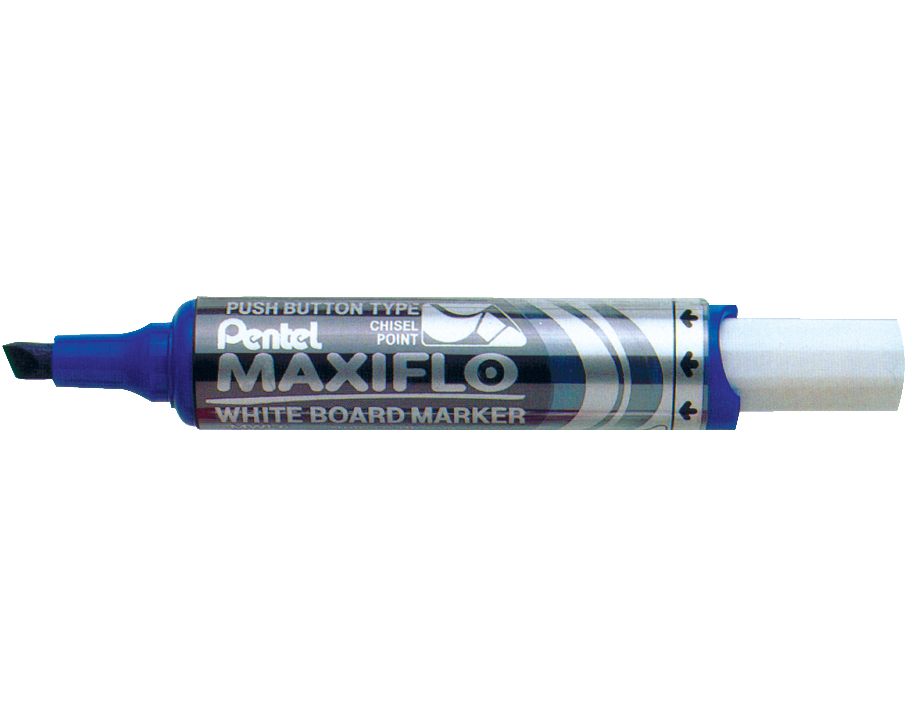 PENTEL Whiteb. Marker MAXIFLO 2/6mm MWL6-CO blau