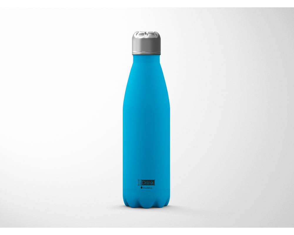 I-DRINK Thermosflasche 500ml ID0001 Blau