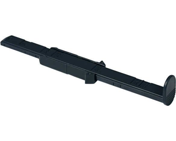 LEITZ Anschlagschiene 190 schwarz 1724-00-89