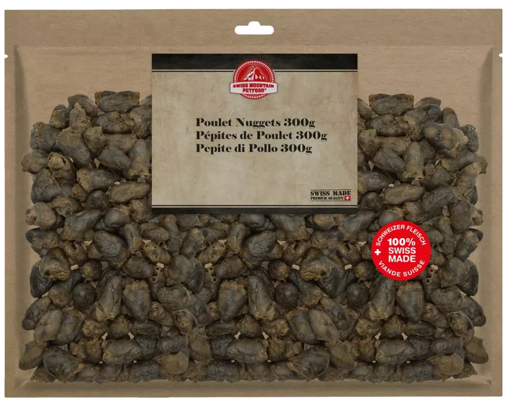 Swiss Mountain Petfood Kauartikel Poulet Nuggets, 300 g
