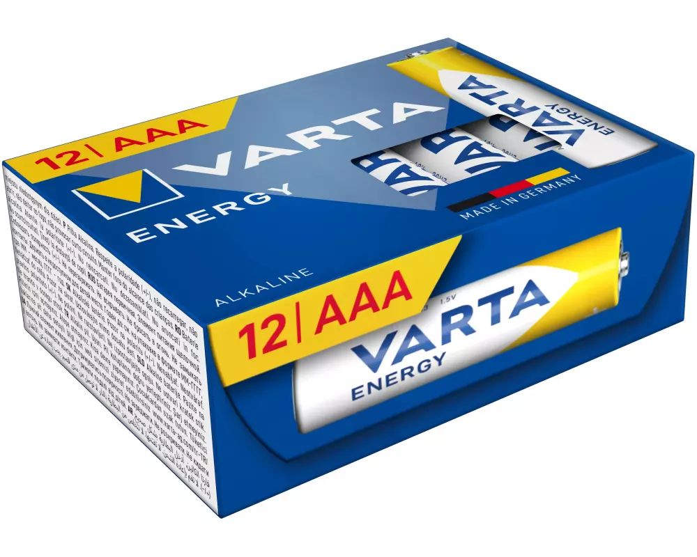 Varta Batterie Energy AAA CUBE12 , 12 Stück