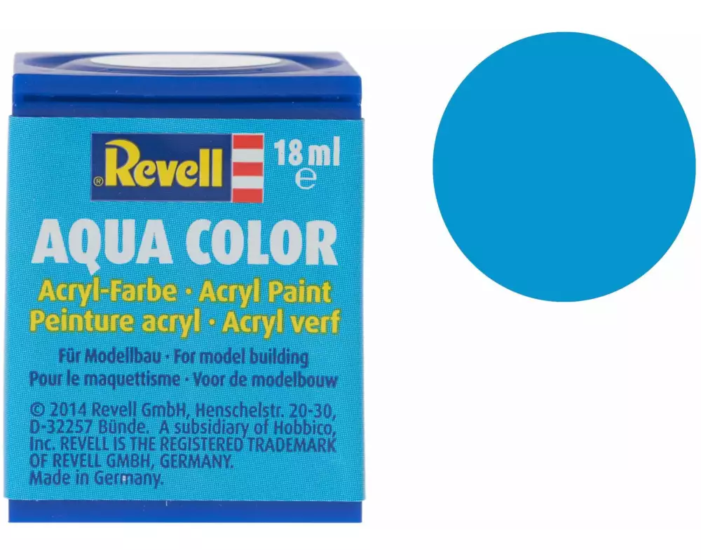 Revell Acrylfarbe 36 150 lichtblau glänzend 36 150