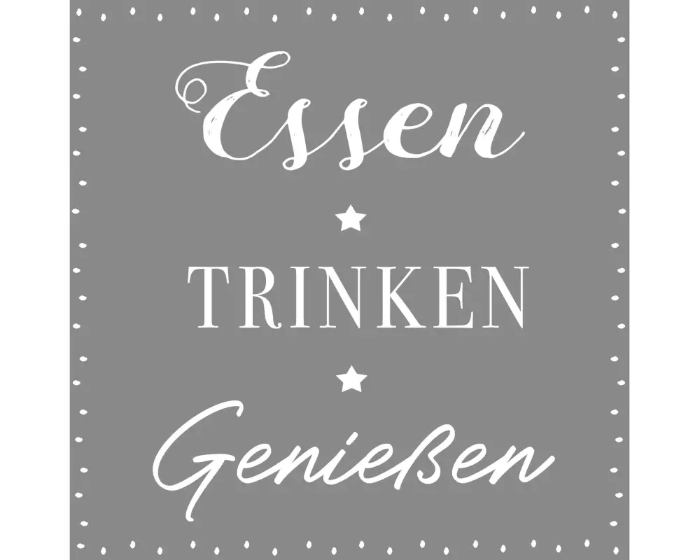 Braun + Company Papierservietten Geniessen, 33 cm x 33 cm, 20 Stück