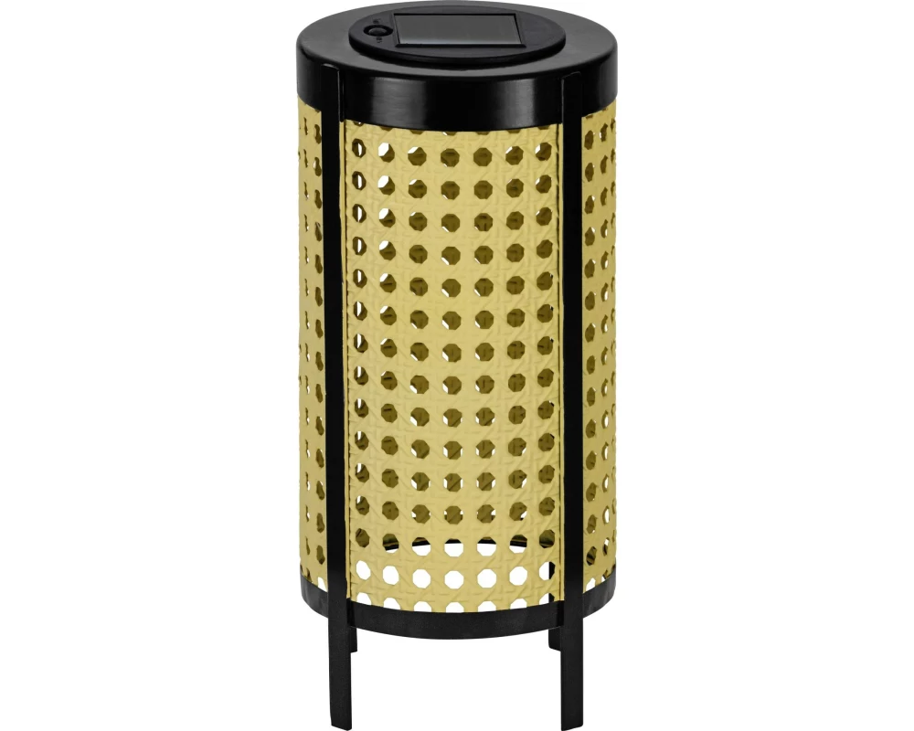 EGLO Leuchten Solar Laterne Schwarz/Beige